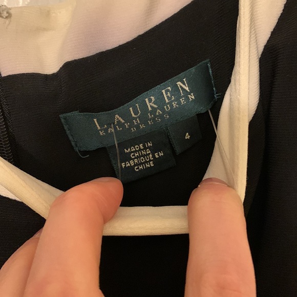 Ralph Lauren black and white sheath dress - Picture 4 of 6